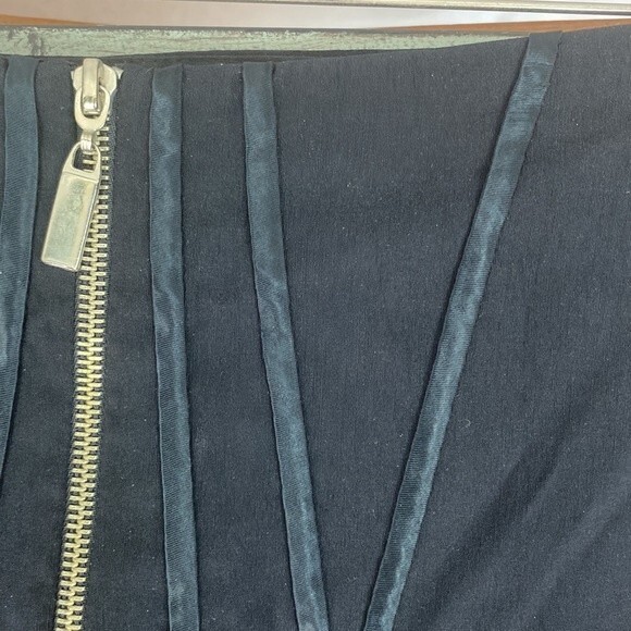 Cache Black Zip Up & Down Mini Skirt 4 - Picture 4 of 5
